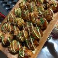 LiLiCo2's cooksnap of when they made 業務スーパーのお好み焼き粉deたこ焼き☆.