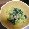 かいたまま's cooksnap of when they made 簡単！チンゲンサイのゴマ酢和え.