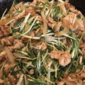 ちぼこ☆'s cooksnap of when they made 豚肉と水菜のしゃき炒め.