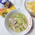 77___cook's cooksnap of when they made カロリー控えめ♪鶏肉キャベツ食べるスープ.