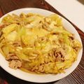 らがぶーりん's cooksnap of when they made とろりチーズの豚バラキャベツのカレー炒め.
