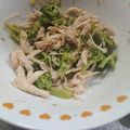 ういむ10928's cooksnap of when they made 幼児食 ブロッコリーとササミのごま和え.