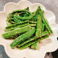 harurun26's cooksnap of when they made こごみのごま和え.