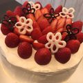 クック0VD33X☆'s cooksnap of when they made 苺ショートケーキ＊18ｃｍクリスマス♪.