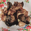 おおくぼゆうか's cooksnap of when they made ササミと茄子のオイマヨ.