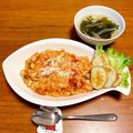 ふるびあ's cooksnap of when they made トマト缶で☆野菜たっぷりトマトリゾット.