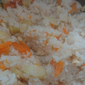 クックIFC6BX☆'s cooksnap of when they made 白だしで簡単！おいしい 筍ご飯.