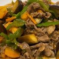 5HINee☆'s cooksnap of when they made なすと牛肉のオイスター炒め.