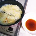 しおりんりく's cooksnap of when they made 新玉葱でチーズチヂミ.