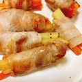 miiiiitomo's cooksnap of when they made 人参とじゃがいもの豚肉巻き.