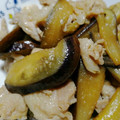 るみんほ's cooksnap of when they made ナスと豚こまのバタポン炒め.