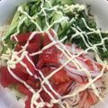 Rayryu123's cooksnap of when they made 大盛り！和風サラダうどん.