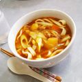 ネコかえる's cooksnap of when they made 残りカレーでカレーうどん.