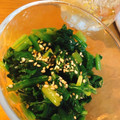 yu18msky's cooksnap of when they made 簡単混ぜるだけ！ほうれん草のごま油和え.