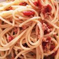 れれれんこん。's cooksnap of when they made カリカリ梅とツナの冷製パスタ.
