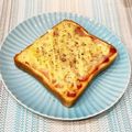 なつき☆ミ's cooksnap of when they made みぃさんちのピザトースト風♡.