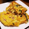 麻's cooksnap of when they made ママのオムレツ✿ホウレン草＆シーチキン✿.
