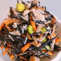 KAORULALA's cooksnap of when they made ♥ひじきとエノキの歯ごたえが美味しい煮物.