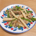 ＊＊よしお＊＊'s cooksnap of when they made 筍とピーマンと豚肉の細切り炒め.