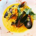 ジョージョー's cooksnap of when they made ムール貝のタイカレー.