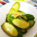なおきんとん's cooksnap of when they made ごま油香る天日干シワきゅうりポリポリ漬け.