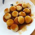 アンコラブ's cooksnap of when they made 簡単みたらしだんご❤串バージョン♪.