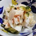 komakoma☆'s cooksnap of when they made かぶ＋きゅうり＋ツナの、食べやすいサラダ.