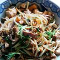しみべん's cooksnap of when they made 激ウマ！ 豆腐と肉とモヤシの醤油炒め.