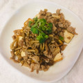 FGO☆'s cooksnap of when they made 厚揚げのひき肉とまいたけ炒めのせ.