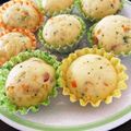 クック5OSMPW☆'s cooksnap of when they made 幼児食にも！野菜チーズ蒸しパン.