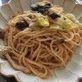ponsyuke♪'s cooksnap of when they made 免疫力アップ！焼きめんたいこスパゲティ！.