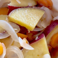ぷっちょ3805's cooksnap of when they made ◐●さつま芋と人参と玉ねぎの煮物●◑.