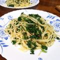 shikkachan's cooksnap of when they made 旦那レシピ⑫パセリのペペロンチーノ^ ^.