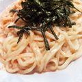 ゆりどっぐ's cooksnap of when they made 「あかり」を使って明太クリームパスタ.