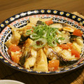 ★おぺこやん★'s cooksnap of when they made 塩さばとたけのこのトマポン香味炒め.