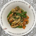 まーさん1123♪'s cooksnap of when they made 新玉ねぎとさやえんどうの卵とじ.