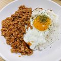 CHEDDAR06's cooksnap of when they made 簡単にお昼ごはん☆ロコモコ風丼.