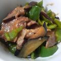 ニックとマリ's cooksnap of when they made 豚ナスピーマンの味噌炒め.