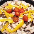 三毛猫☆'s cooksnap of when they made パエリア　エビ、タコ、イカで濃いコク.