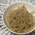まくのうち's cooksnap of when they made レンジで節約おかず！もやしのめんつゆ和え.