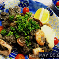 ayakaCA's cooksnap of when they made イカ墨のパエリア♪.