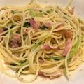 キョロっちょりん's cooksnap of when they made お手軽豆苗とツナのパスタ.