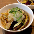 ばたみそーぱん☆'s cooksnap of when they made 揚げ焼きナスと豚しゃぶのみぞれ素麺.