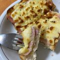 ゆゆばなな's cooksnap of when they made クロックムッシュ風トースト.