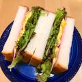 ステルトミチル's cooksnap of when they made 文学メシ！野菜たっぷりサンドイッチ.