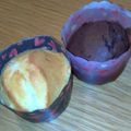 ふりクック☆'s cooksnap of when they made 二種類一度に焼くマフィン チョコ&ベリー.