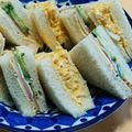 ぽんこ♡'s cooksnap of when they made 新たまねぎと卵のサンドイッチ∮.