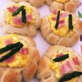 チョタ's cooksnap of when they made お花✿のタルタル惣菜パン.