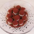 ほろぴ's cooksnap of when they made 月見・十五夜に♪簡単チョコ白玉団子.