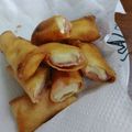 クックABDFZT☆'s cooksnap of when they made 簡単おやつ　ハムチーズ春巻き.